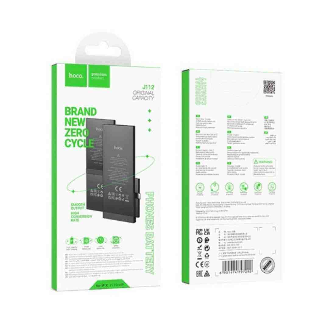 Hoco J112 Pro High capacity Li-Polymer Phones Battery For iPhone 12 Pro Max (4400mAh)